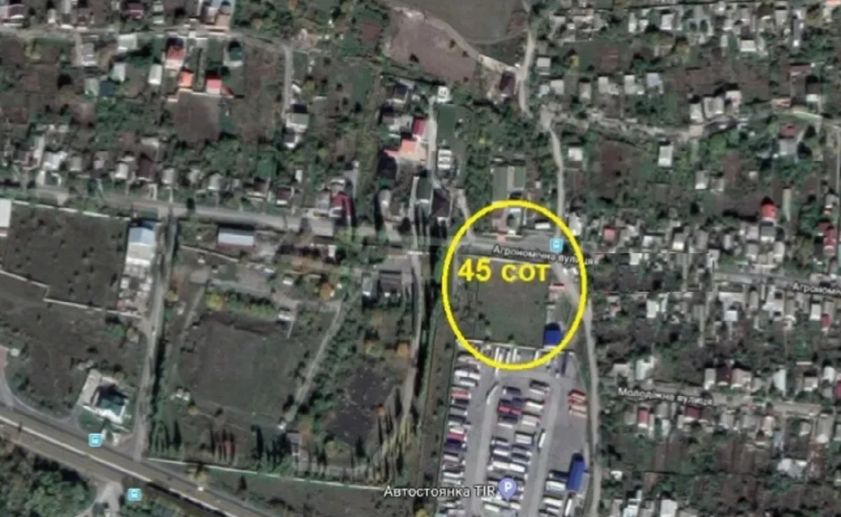 Ділянка, 1 м², Слобідка