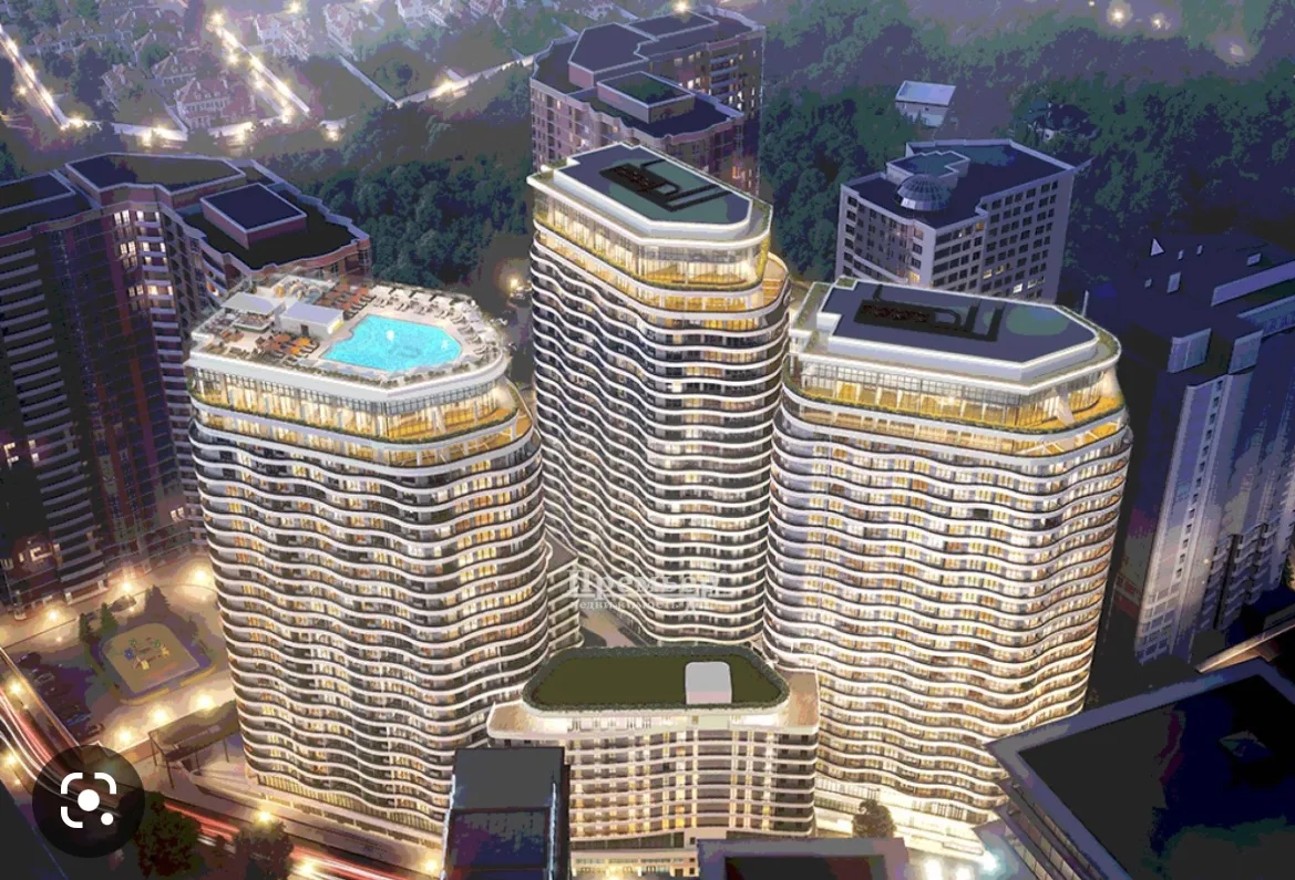 1-комнатная квартира, 46 м², Unity Towers, Аркадия