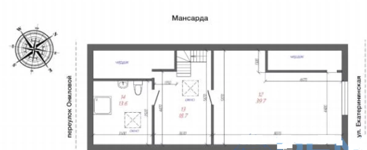 5-комнатная квартира, 225 м², Центр