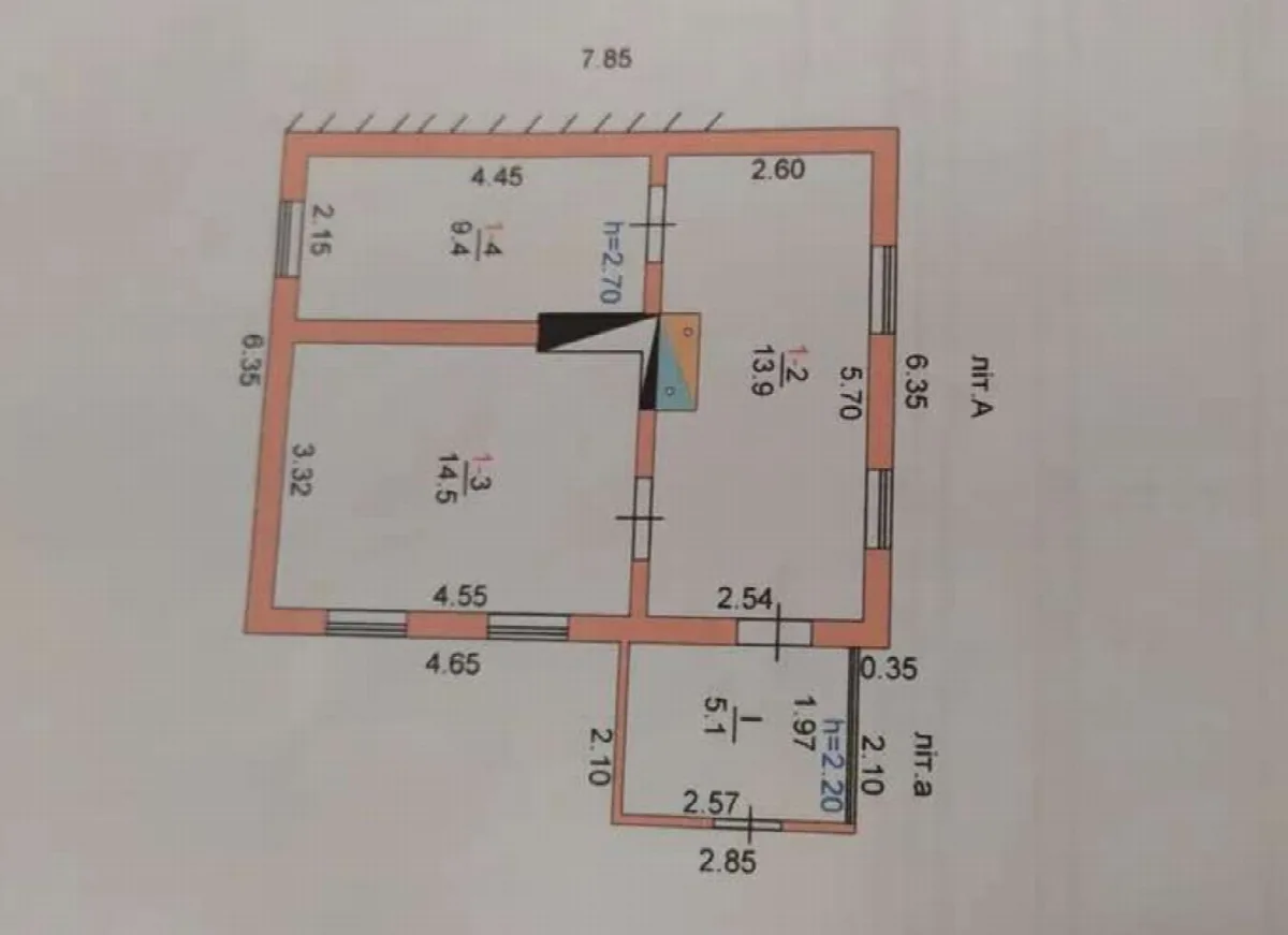 Land, 45 m², Oleksandrivka