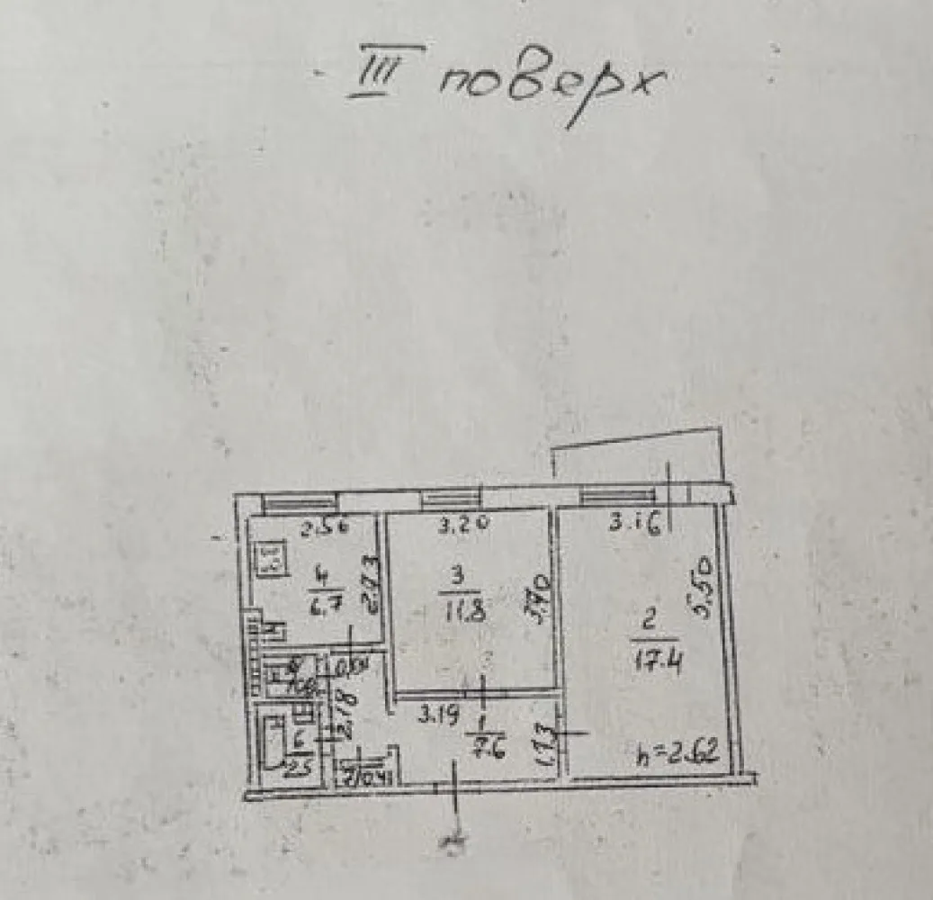 2-кімнатна квартира, 48 м², Таїрова