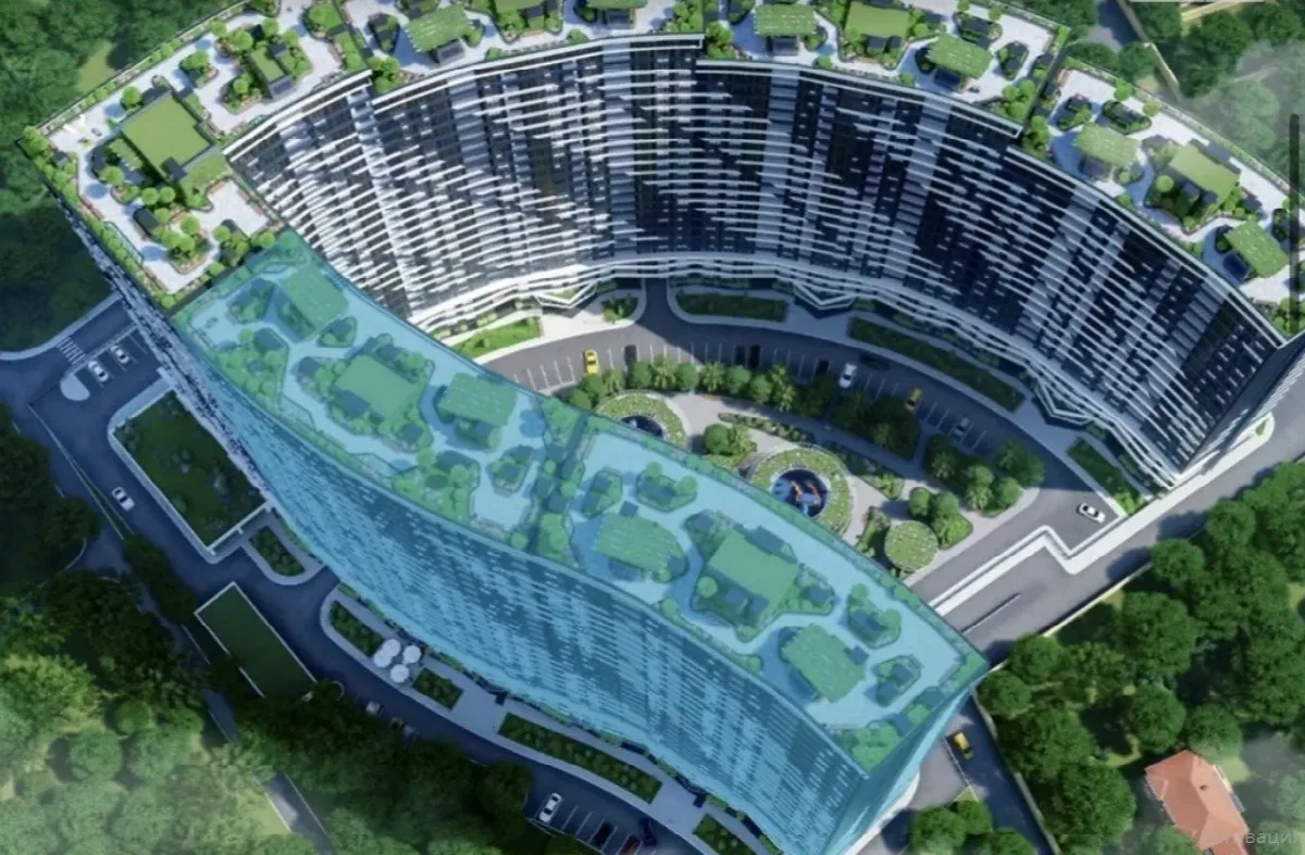 1-кімнатна квартира, 48 м², Атмосфера, Аркадія