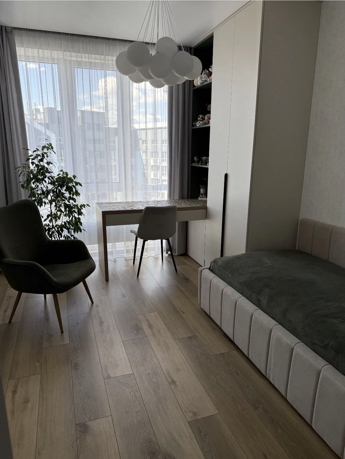 2-room apartment, 65 m², The Sky City, Cheriomushky