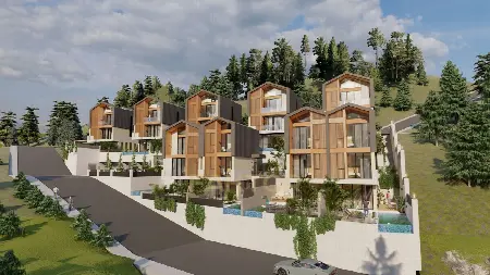 Residential complex in Tepe, Alanya