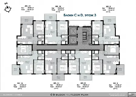 2-кімнатна квартира, 50 м²