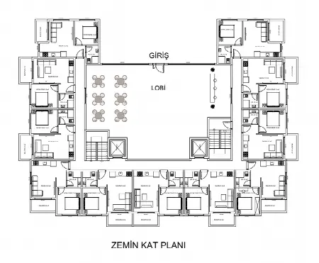 2-кімнатна квартира, 43 м²