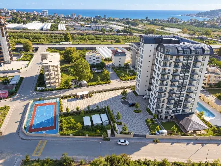 2-кімнатна квартира, 43 м², Газіпаша