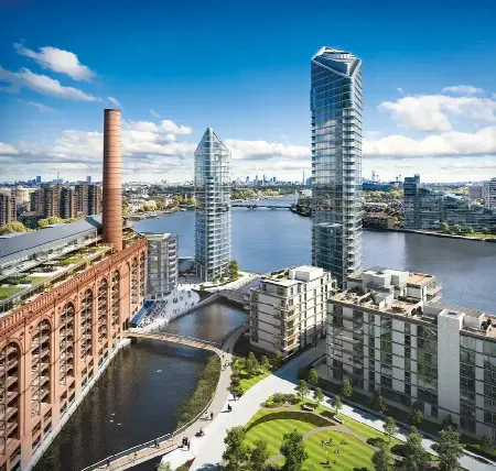 Luxury Apartments on the River Thames in Chelsea, London