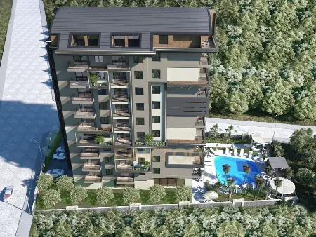 Residential complex in Mahmutlar, Alanya