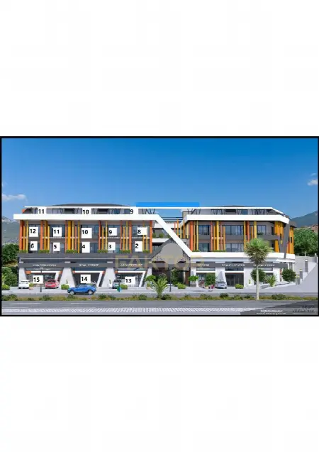 Residential complex in Oba, Alanya