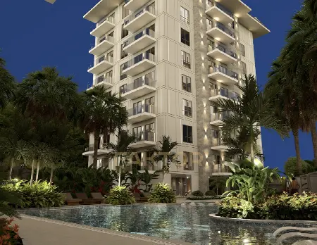Residential complex in Cleopatra, Alanya