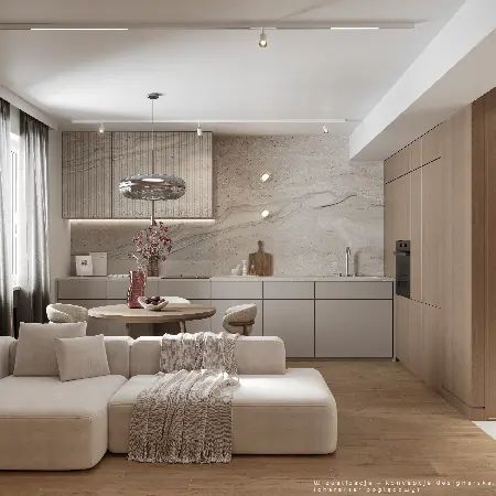 2-кімнатна квартира, 45 м²