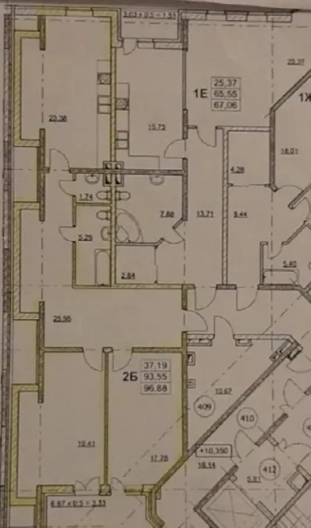 2-кімнатна квартира, 101 м², Гагарінський, Аркадія