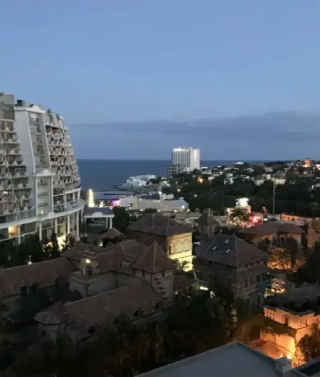 1-комнатная квартира, 43 м², Гагарин Плаза 1, Аркадия