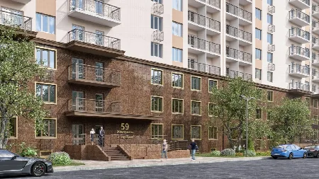 1-комнатная квартира, 47 м², 59 Жемчужина, Котовского