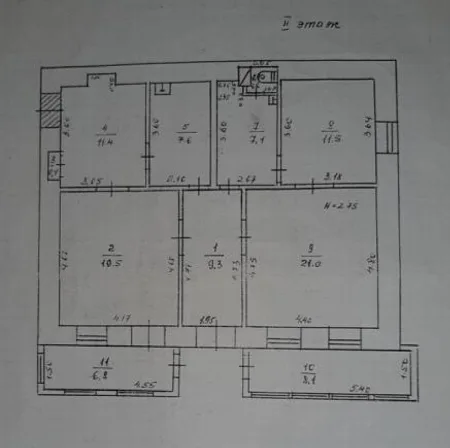 3-кімнатна квартира, 103 м², Молдаванка