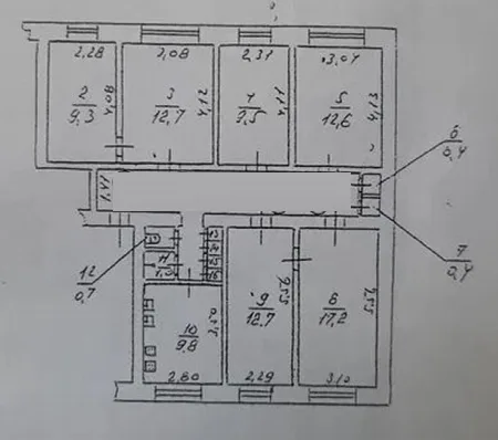 2-room apartment, 42 m², Fontan