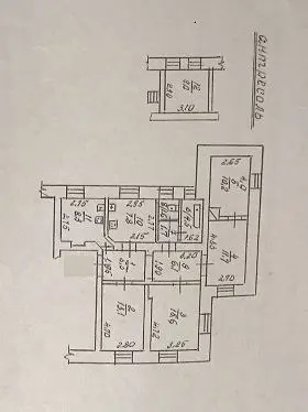 4-room apartment, 96 m², City centre