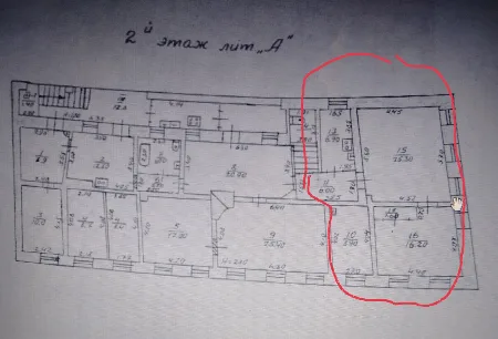 3-кімнатна квартира, 67 м², Центр