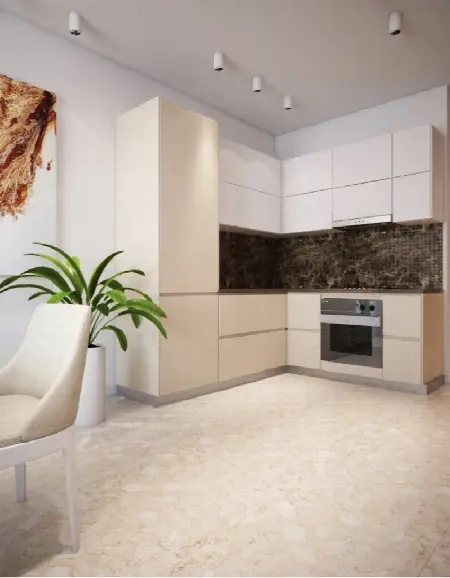 1-room apartment, 43 m², 6 Perlyna, Arkadia