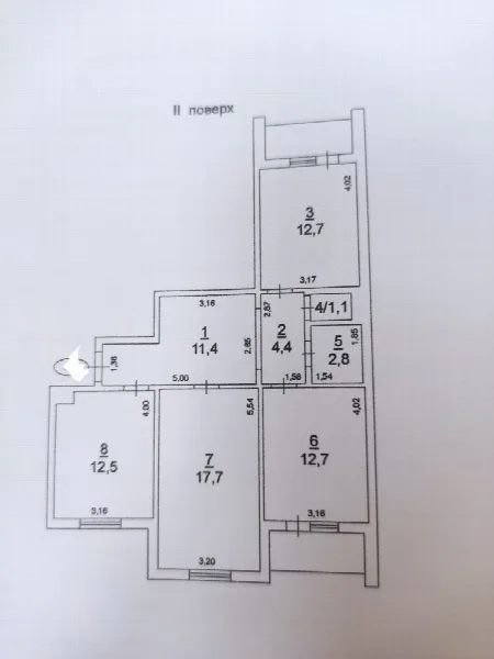 3-кімнатна квартира, 81 м², Хлібодарське