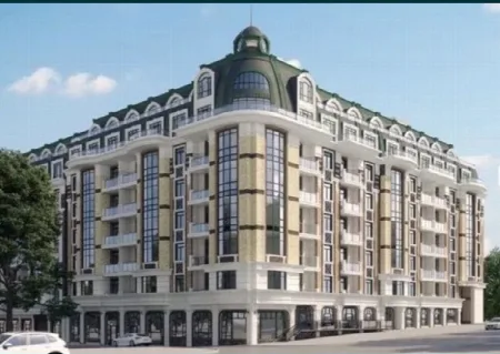 1-кімнатна квартира, 48 м², Будинок на Єврейській, Центр