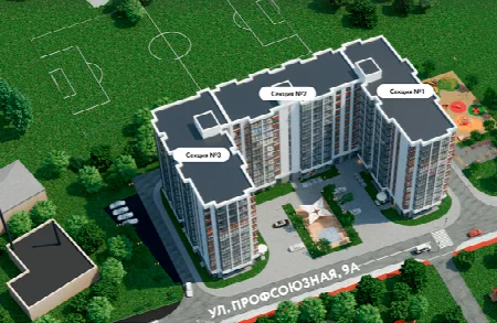1-кімнатна квартира, 39 м², Акварель 4, Черьомушки
