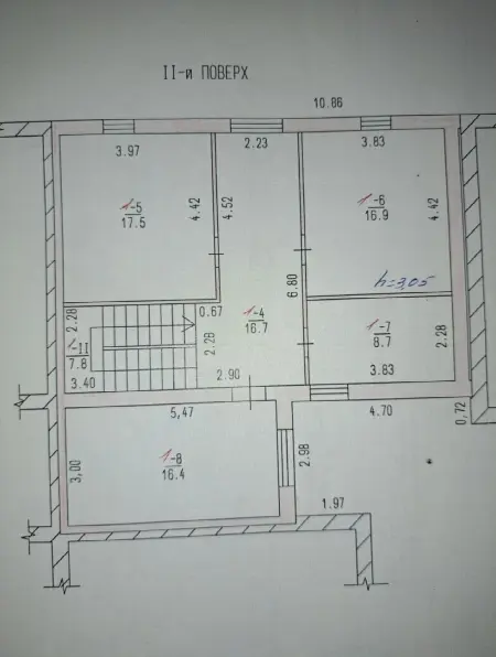 4-комнатный дом, 160 м², Фонтанка