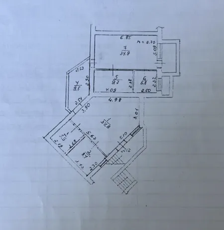 Комерційна, 109 м², Молдаванка