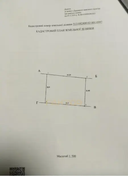 Ділянка, Дачне