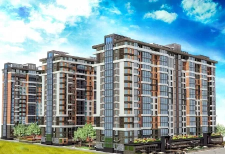 1-room apartment, 43 m², Marshal City, Lymanka