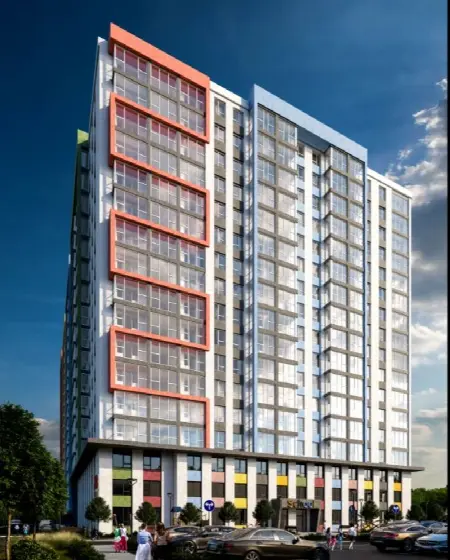 1-room apartment, 43 m², Akvarel 8, Tairova