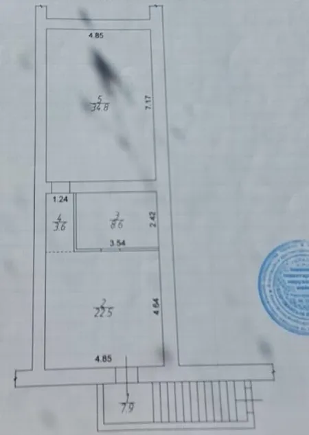 Комерційна, 77 м², Шевченко-Французький