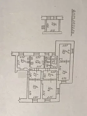 4-кімнатна квартира, 96 м², Центр