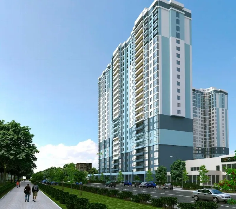 1-room apartment, 46 m², The Aurora, Cheriomushky