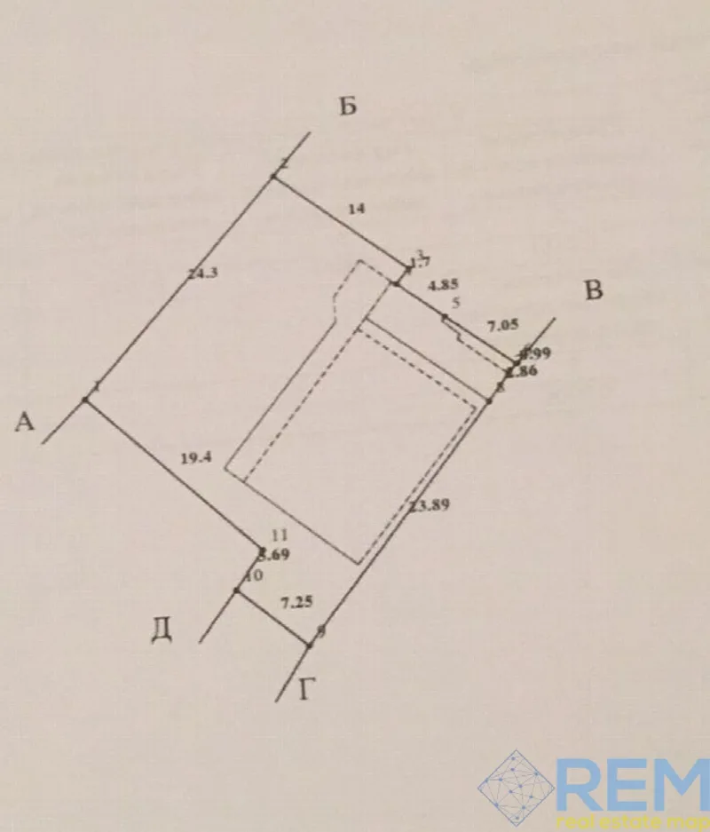 Land, 2 m², Fontan