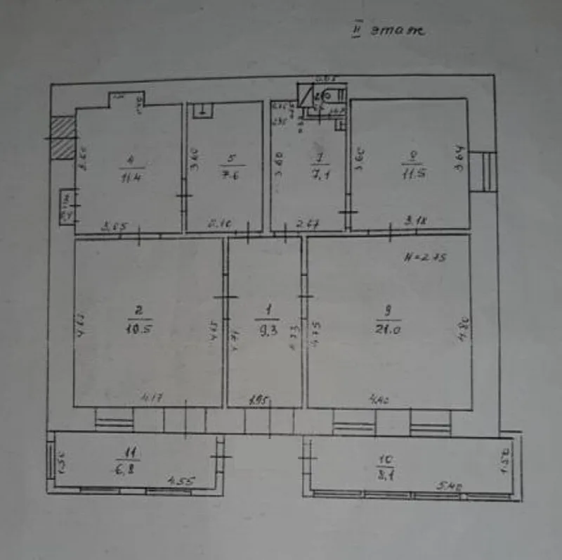 3-room apartment, 103 m², Moldavanka