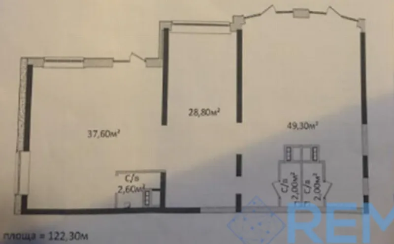 Комерційна, 122 м², Шевченко-Французький