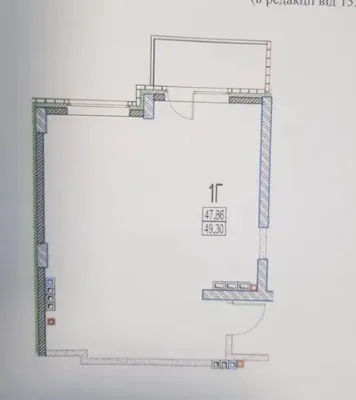 1-кімнатна квартира, 49 м², Derby Style House, Фонтан