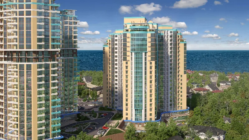 1-кімнатні, 41 м²