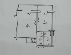 1-кімнатна квартира, 55 м², Молдаванка