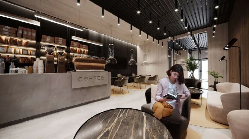 Коммерция, 40 м², Акварель БЦ, Таирова