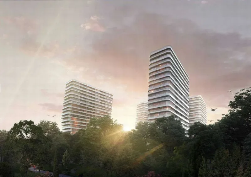 1-кімнатні, 54 м²