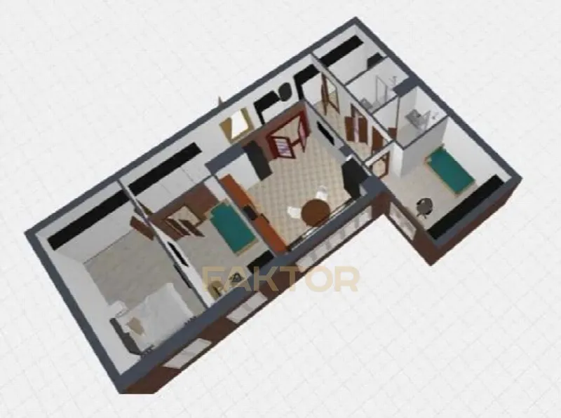 3-комн. квартира 97 м², этаж 7/16, ул. Жаботинского