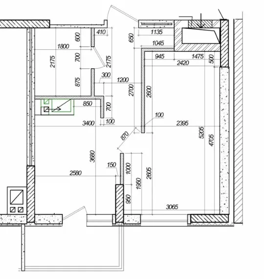 1-комнатная квартира, 36 м², Акварель 3, Молдаванка