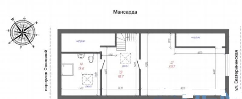 5-кімнатна квартира, 225 м², Центр