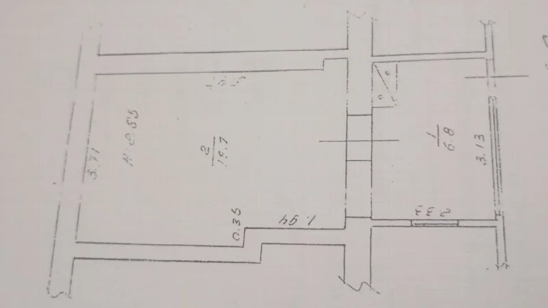 2-кімнатна квартира, 57 м², Чорноморка