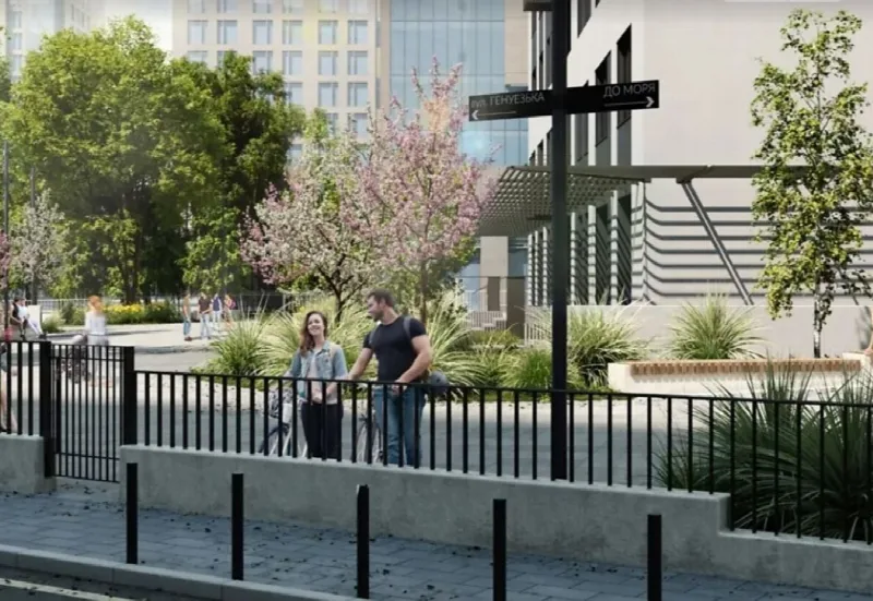 1-комнатная квартира, 55 м², Морская резиденция, Фонтан