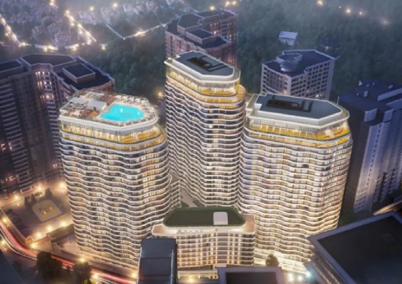 1-кімнатна квартира, 27 м², Unity Towers, Аркадія