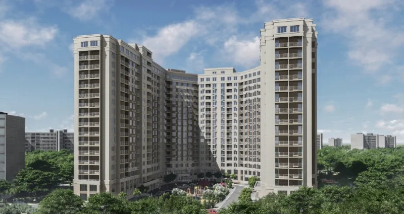 1-кімнатні, 41 м²